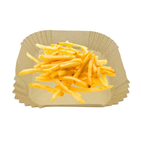 WKŁAD PAPIEROWY DO FRYTOWNICY KWADRATOWY 16x16cm 50szt. ALPENBURG