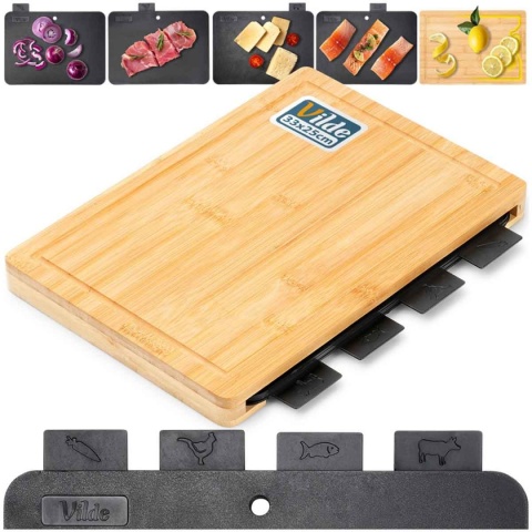 ZESTAW 5 DESEK KUCHENNYCH W STOJAKU 259726