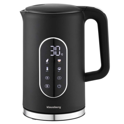 CZAJNIK ELEKTRYCZNY 1,7L KLAUSBERG KB-7891 LCD REULACJA TEMPERATURY