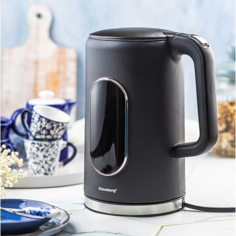 CZAJNIK ELEKTRYCZNY 1,7L KLAUSBERG KB-7891 LCD REULACJA TEMPERATURY