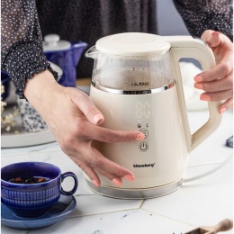 CZAJNIK ELEKTRYCZNY 1L KLAUSBERG KB-7893 LED REGULACJA TEMPERATURY