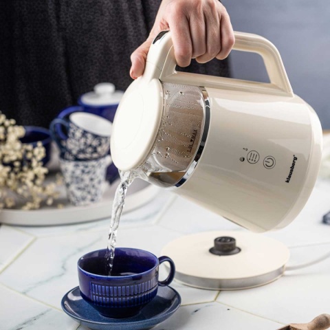 CZAJNIK ELEKTRYCZNY 1L KLAUSBERG KB-7893 LED REULACJA TEMPERATURY