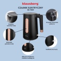 CZAJNIK ELEKTRYCZNY 1,7L KLAUSBERG KB-7889 ROSE GOLD