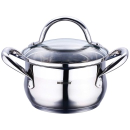 GARNEK STALOWY BERGNER 1,7L GOURMET LINE BG-6506