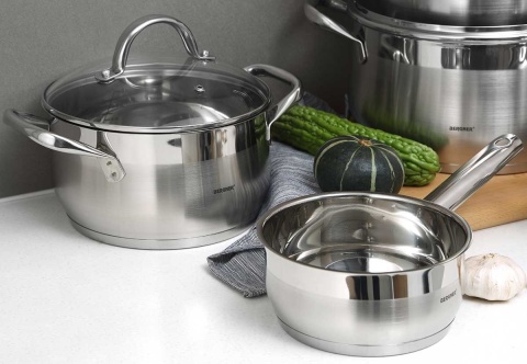 RONDELEK STALOWY BERGNER 1,3L GOURMET LINE BG-6372