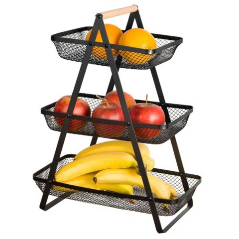 KOSZYK PIĘTROWY NA OWOCE PRZYPRAWY LOFT 3434