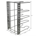 ORGANIZER STOJAK NA PATELNIE KINGHOFF KH-1639