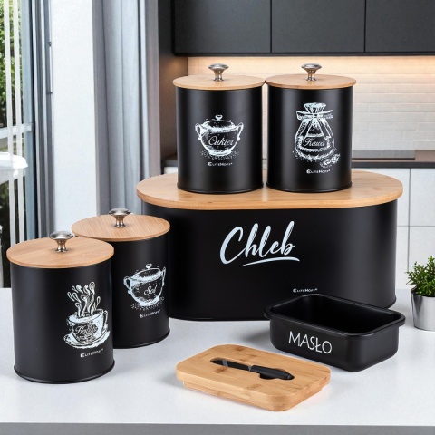 CHLEBAK Z ZESTAWEM POJEMNIKÓW I MASELNICZKA E-6079