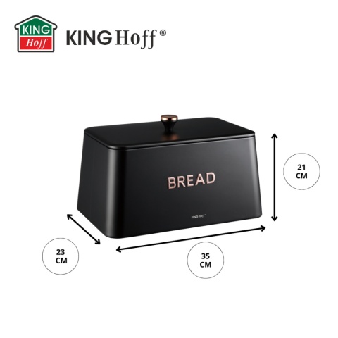 ELEGANCKI CHLEBAK STALOWY KINGHOFF KH-1948