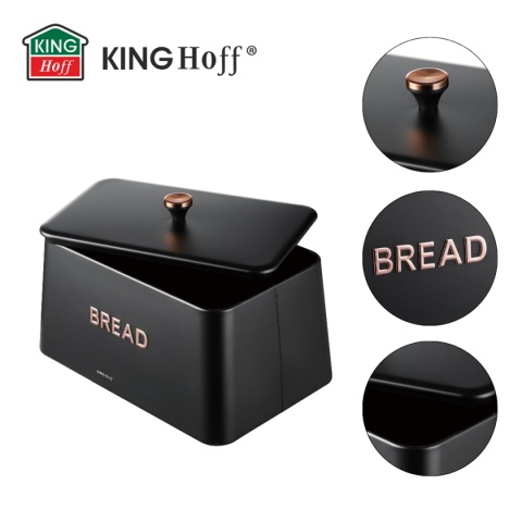 ELEGANCKI CHLEBAK STALOWY KINGHOFF KH-1948