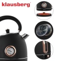 CZAJNIK ELEKTRYCZNY 1,8L Z TERMOMETREM KLAUSBERG KB-7905 RETRO