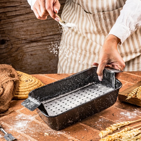 FORMA KEKSÓWKA DO CHLEBA 24 x 13,5cm Z WKŁADKĄ KINGHOFF KH-1953