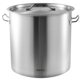GARNEK GASTRONOMICZNY Z POKRYWĄ STALOWĄ 33L KINGHOFF KH-1964