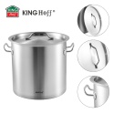 GARNEK GASTRONOMICZNY Z POKRYWĄ STALOWĄ 17L KINGHOFF KH-1961