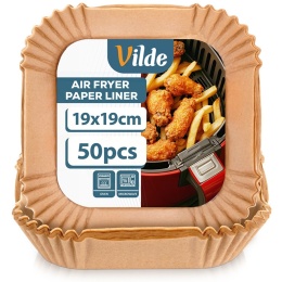 WKŁAD PAPIEROWY DO FRYTOWNICY KWADRATOWY 19 x 19cm 50szt. 279044