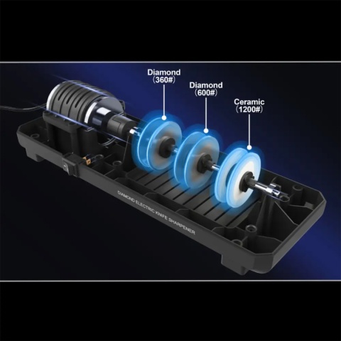 ELEKTRYCZNA DIAMENTOWA OSTRZAŁKA DO NOŻY KLAUSBERG KB-7945