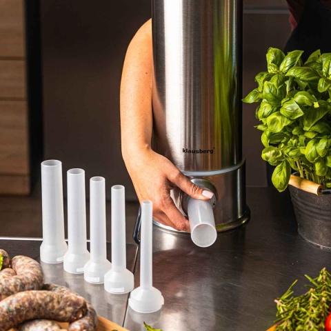RĘCZNA NADZIEWARKA DO KIEŁBASY 5kg KLAUSBERG KB-7927 PIONOWA