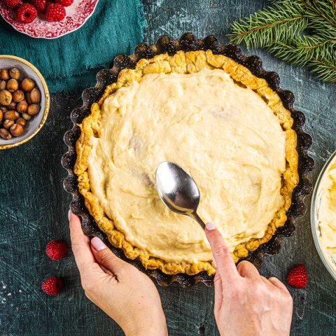 BLACHA FORMA DO TARTY Ø28cm KINGHOFF KH-1956