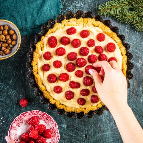 BLACHA FORMA DO TARTY Ø28cm KINGHOFF KH-1956