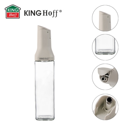 BUTELKA 500ml Z NALEWAKIEM DO OCTU I OLIWY KINGHOFF KH-2004