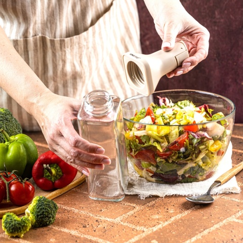 BUTELKA 500ml Z NALEWAKIEM DO OCTU I OLIWY KINGHOFF KH-2004