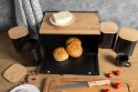 BREAD BOX WITH SET OF KITCHEN CONTAINERS 2754