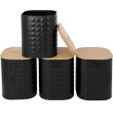BREAD BOX WITH SET OF KITCHEN CONTAINERS 2754