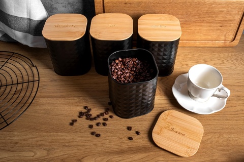 BREAD BOX WITH SET OF KITCHEN CONTAINERS 2754
