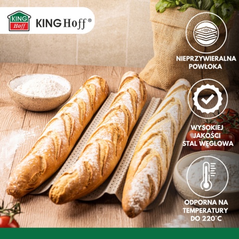 FORMA DO BAGIETEK ZAPIEKANEK KINGHOFF KH-1970