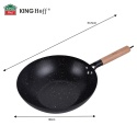 WOK Z POWŁOKĄ MARMURKOWĄ 30cm KINGHOFF KH-1983
