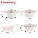 ZESTAW 7 ELEM. GARNKÓW MARMURKOWYCH KLAUSBERG KB-7963