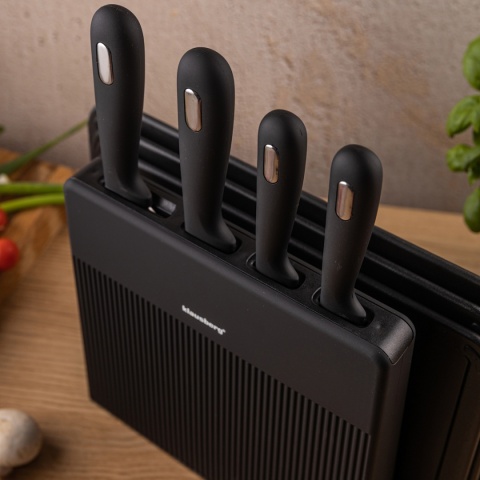 ZESTAW NOŻY I DESEK KUCHENNYCH W STOJAKU KLAUSBERG KB-7980