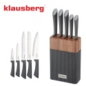 ZESTAW NOŻY W BLOKU AKACJOWYM KLAUSBERG KB-7979