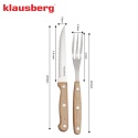 ZESTAW SZTUĆCÓW SZTUĆCE DO STEKÓW 8 szt. KLAUSBERG KB-7976