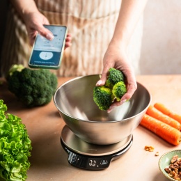 ELEKTRONICZNA WAGA KUCHENNA 5kg/1.8l KLAUSBERG KB-7939 Bluetooth