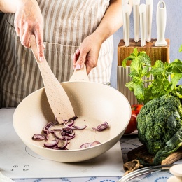 PATELNIA MARMURKOWA GŁĘBOKA WOK 28cm Z POKRYWĄ KLAUSBERG 28cm KB-7991