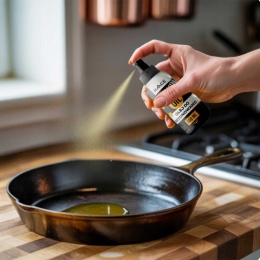 OLEJ 150ml DO KONSERWACJI SEZONOWANIA NACZYĆ ŻELIWNYCH