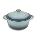 EMALIOWANY GARNEK ŻELIWNY 22cm 3L HAGE SEA SALT