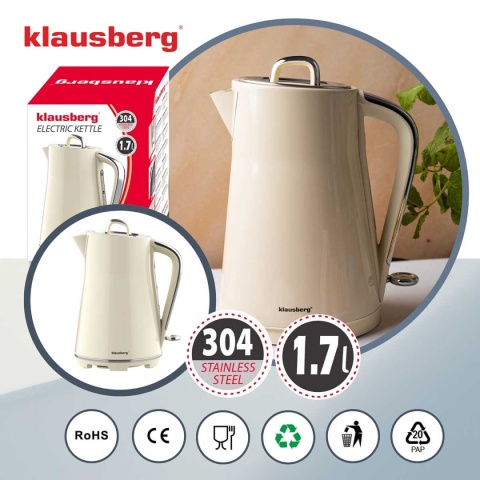 CZAJNIK ELEKTRYCZNY 1,7L KLAUSBERG KB-9016