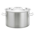 GARNEK GASTRONOMICZNY Z POKRYWĄ STALOWĄ Ø32cm 17L KINGHOFF KH-2023