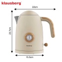 CZAJNIK ELEKTRYCZNY 1,7L Z TERMOMETREM KLAUSBERG KB-9020
