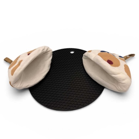EMALIOWANY GARNEK ŻELIWNY 24cm 4L HAGE SEA SALT
