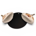 EMALIOWANY GARNEK ŻELIWNY 24cm 4L HAGE CZERWONY