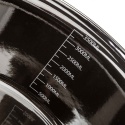 GARNEK EMALIOWANY 24cm 3,7L Z POKRYWĄ BANQUET METALLIC BLACK