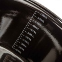 GARNEK EMALIOWANY 24cm 3,7L Z POKRYWĄ BANQUET METALLIC BLACK