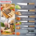 ZESTAW NOŻY KUCHENNYCH W BLOKU KLAUSBERG KB-9036