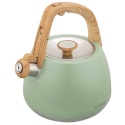CZAJNIK STALOWY Z GWIZDKIEM 2,5L KLAUSBERG KB-9039 PISTACJOWY