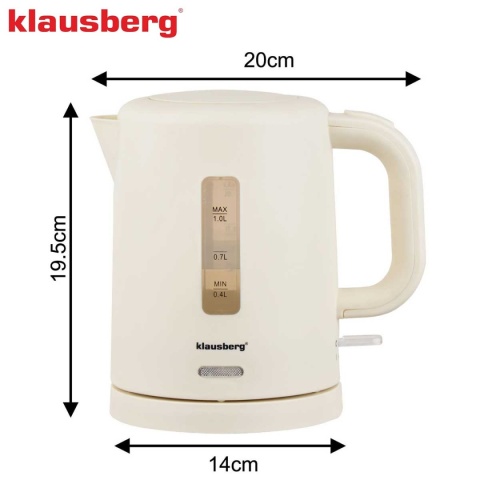 CZAJNIK ELEKTRYCZNY 1L TURYSTYCZNY KLAUSBERG KB-9047